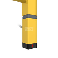 Grzałka TERMA One D30x40 Prawy, 800W \ Tuba, RAL 1018, kabel prosty z wtyczką [biały, 1,5m, logo Ter