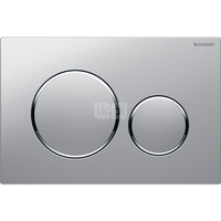 Przycisk uruchamiający Geberit Sigma20, przedni, chrom mat, easy-to-clean, okrągły
