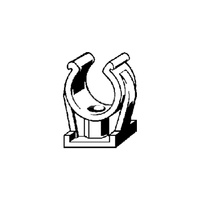 Uchwyt pojedynczy VIEGA 94826C1 do rur 6 mm tworzywo sztuczne biały