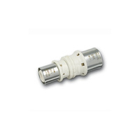 Mufa SANHA 3fit Press PPSU redukcja trzyczęściowy, brąz, 26 mm x 20 mm (zacisk)