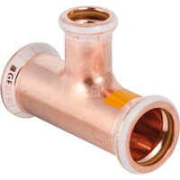 Trójnik GEBERIT Mapress Kupfer Gas redukcja, do gazu Cu 22 mm x 18 mm x 22 mm MZ