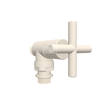 Zestaw reg. kątowy MINIMALIST, GZ 1/2"-fi16x2, fi15, Farba \ RAL 9001