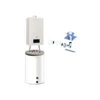 Pakiet Neodens 24 + SRNB 120 + czujnik temperatury c.w.u. + podłączenie kocioł - zasobnik + zestaw bazowy w szacht