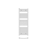 Grzejnik drabinkowy KERMI B20, wym. 1789 x 440 mm, kolor biały, moc 734W