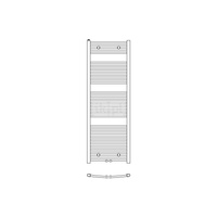 Grzejnik drabinkowy KERMI B20, wym. 1174 x 890 mm, kolor biały, moc 859W