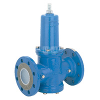 Typ DRVD - zawór redukcyjny do wody, nastawa 2,0 - 8,0 bar, przyłącza kołnierzowe PN25, Pnom=2,5 MPa, tmax=40 st.C. DN 65