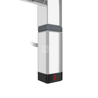 Grzałka ONE na profilu D - prawa 800W chrom