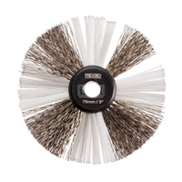 Szczotka FlexShaft K9-204 nylonowo-stalowa 3" (80 mm) do przewodu 5/16" (8 mm)