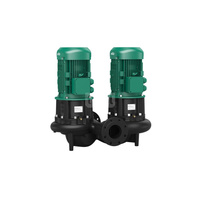 Pompa obiegowa WILO CronoTwin-DL 40/210-1,1/4-S1 typu in-line z silnikiem znormalizowanym 50 Hz, moc silnika 1.1kW 2.3 A 1450 obr/min, wlot Kołnierz DN 40