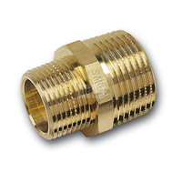 Nypel SANHA PURAFIT redukcja, mosiądz, 2 1/2'' x 2'' (GZ)