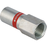 Przedłużka GEBERIT Mapress C-Stahl redukcja, stal (ocynk galwaniczny/elektrolityczny) (ocynk), 1/2'' x 76.1 mm (GW x końcówka wciskana)