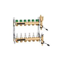 DYNAMICAL - Zespół rozdzielaczy 1" x 5 wyjść, 3/4" M