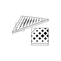 Ruszt do odpływu prysznicowego Stal nierdzewna VIEGA 497231