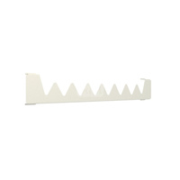 Wieszak TERMA HAPPY, Shark, 500 mm \ karton, RAL 9002