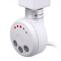 Grzałka TERMA MEG, 200W Tuba, RAL 9016, kabel spiralny z wtyczką [biały, 2,5m, logo Terma, instr. TERMA]