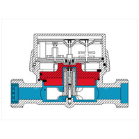 Wodomierz jednostrumieniowy suchobieżny antymagnetyczny, typu GSD8-I DN 15 Q3=2,5 m3/h R160/50, Tmax: 50st.C, L=110 mm
