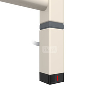 Grzałka TERMA One K30x30, 300W \ Tuba, RAL 9001, kabel spiralny z wtyczką [biały, 2,5m, logo Terma,