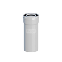 Rura prosta koncentryczna PP-AL L250mm DN60/100mm z uszczelkami [EPDM]
