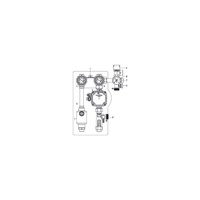 Regusol LH-130, DN 20, 2-14 l/min., z pompą Grundfos UPM3 Solar 15-75 PWM C 130
