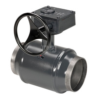 Zawór kulowy JIP DN 450 WW PN 25 z przekł.