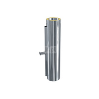 Rura z obejmą regulowaną MK ŻARY ZEN-RTW 130 mm, długość 1000 mm (wsp. 1 - 80-110mm)