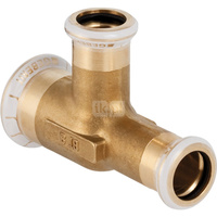 Trójnik GEBERIT Mapress redukcja 90' mosiądz 18 mm x 18 mm x 15 mm MZ