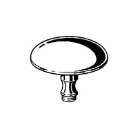 Kołpak VIEGA 54309 (akcesorium) do umywalki do bidetu tworzywo sztuczne (chromowanie) okrągły