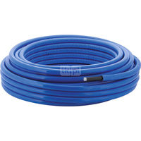 Rura PE-RT II/AL/PE-RT II GEBERIT Mepla 26 mm x 3 mm izolacja: 6 mm, izolacja kolor niebieski - kręgi 25m wielowarstwowa gładka