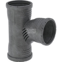 Trójnik GEBERIT 87.5' PP 110 mm x 90 mm x 110 mm (mufa z tworzywa sztucznego do spawania/zgrzewania x mufa z tworzywa sztucznego do spawania/zgrzewania x mufa z tworzywa sztucznego do spawania/zgrzewania)