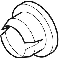 Zaślepka Geberit do spłuczki natynkowej: Biały-alpin