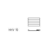 Grzejnik płytowy typ 10 KERMI V-HHV wym. 1400 x 2800 mm, kolor biały, moc 3780 W