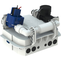 Elektroniczny zawór spłukujący Geberit do pisuaru Preda/Selva, zasilanie generatorowe