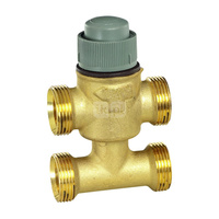 Zawór 3-dr. z obejściem, DN25, kvs=6,3, regulacyjny, uszczelnienie stożkowe, odciążony